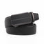 Minimalist Textured Red Teeth Ratchet Buckle Business Belt for Men