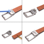 Automatic Buckle Business Leather Belt for Men