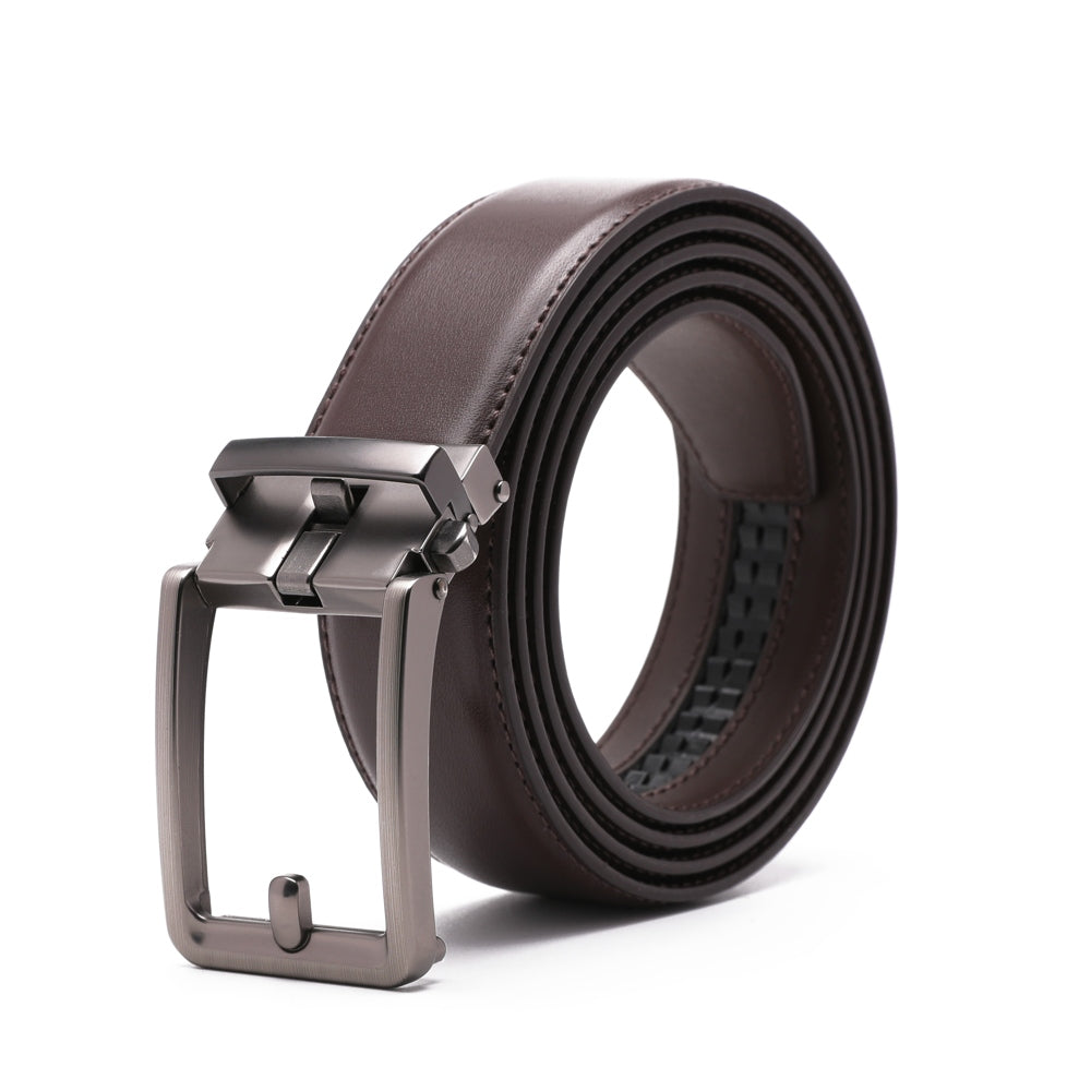 Automatic Buckle Business Leather Belt for Men