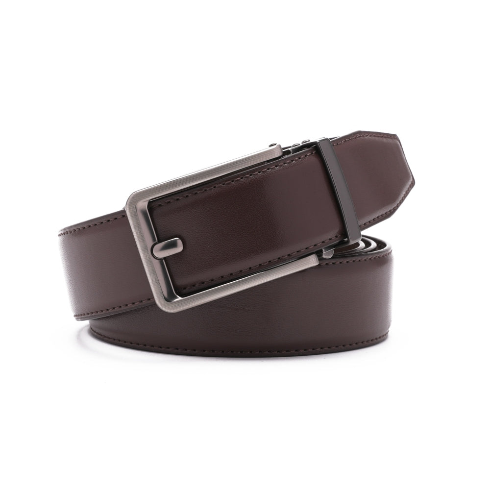 Automatic Buckle Business Leather Belt for Men
