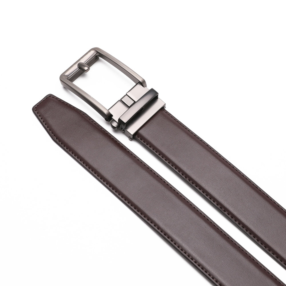 Automatic Buckle Business Leather Belt for Men