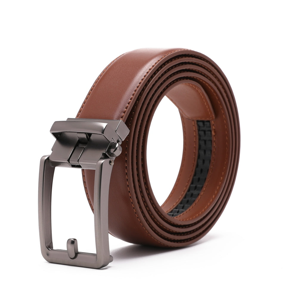 Automatic Buckle Business Leather Belt for Men