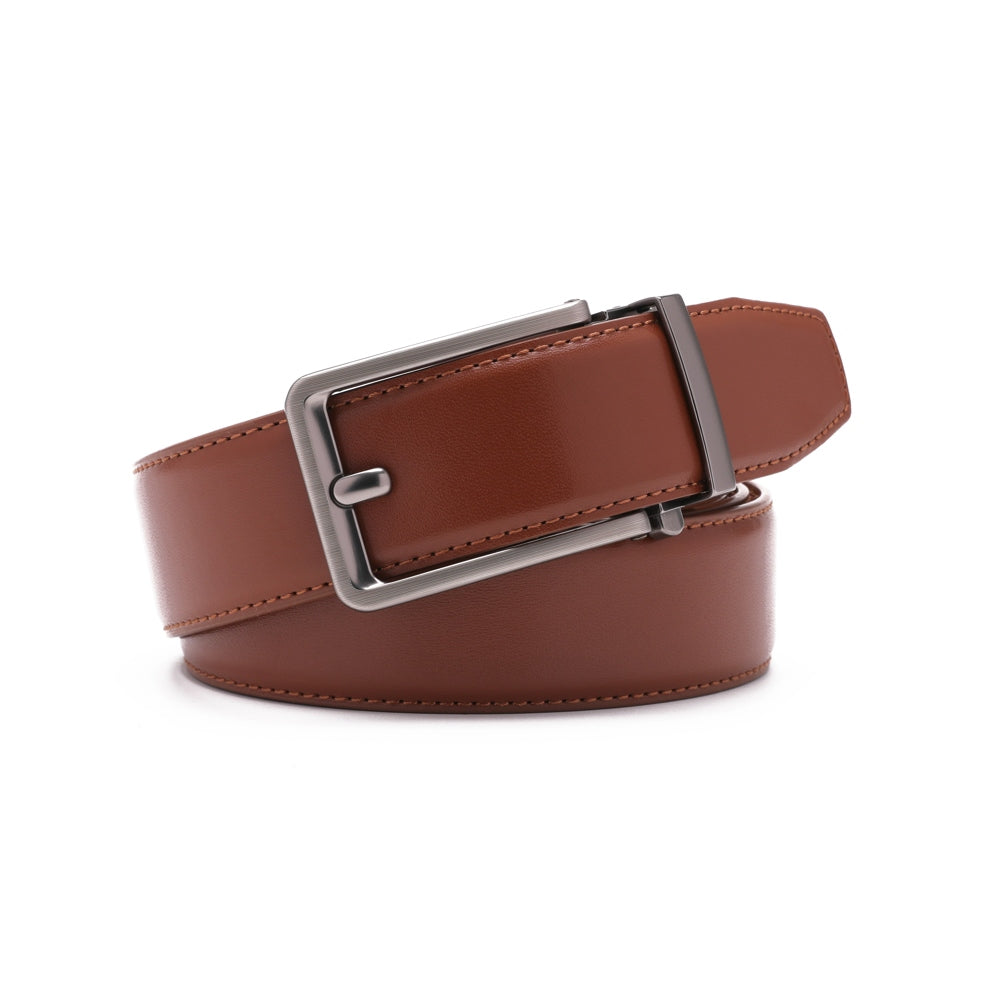 Automatic Buckle Business Leather Belt for Men