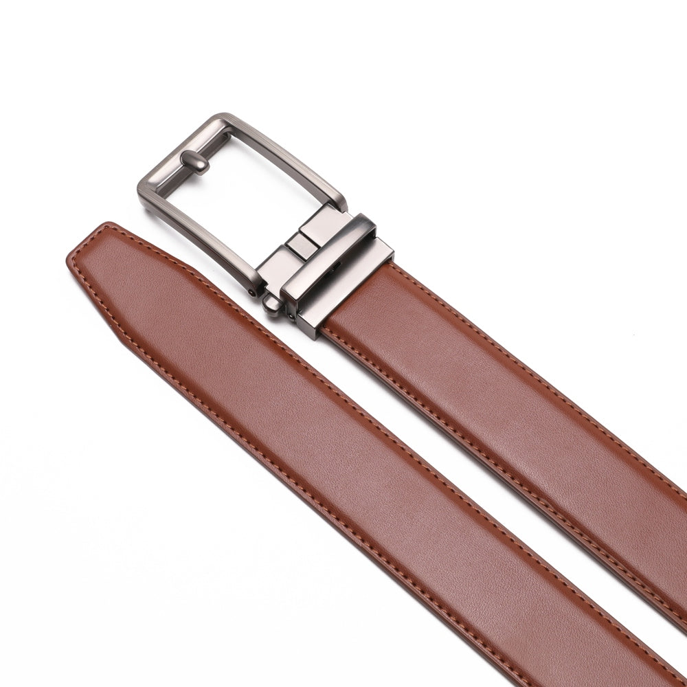 Automatic Buckle Business Leather Belt for Men