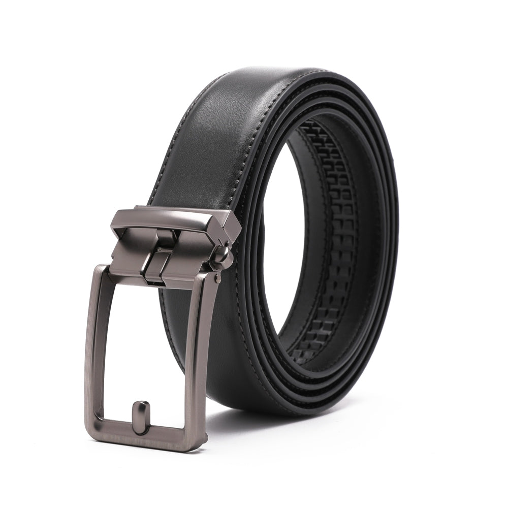 Automatic Buckle Business Leather Belt for Men