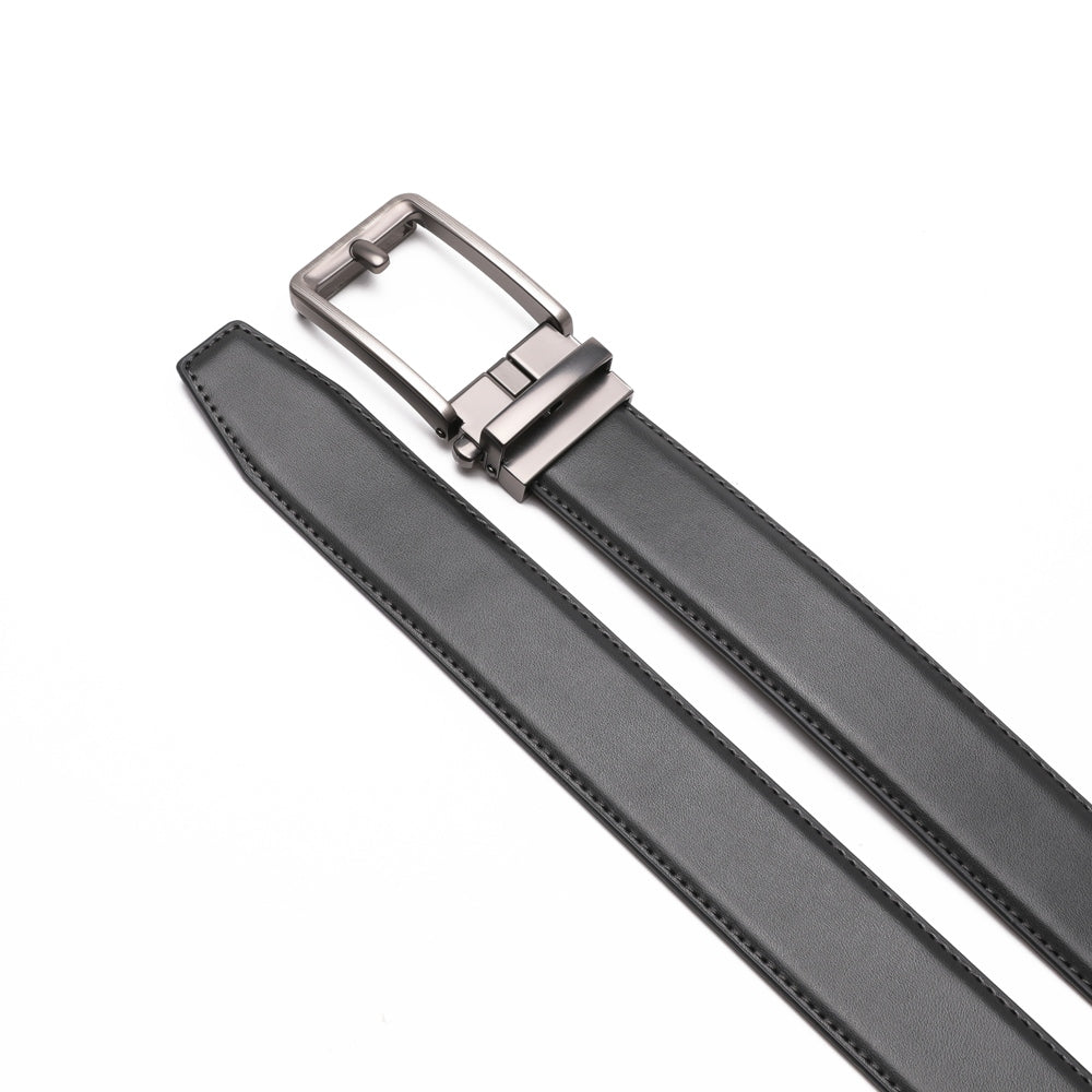 Automatic Buckle Business Leather Belt for Men