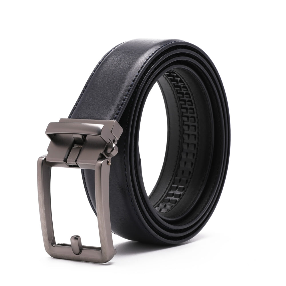 Automatic Buckle Business Leather Belt for Men