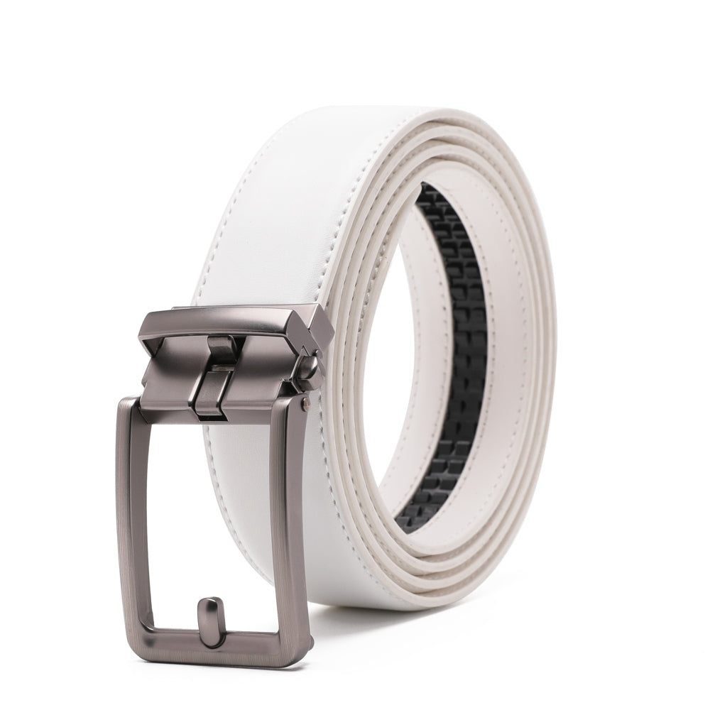 Automatic Buckle Business Leather Belt for Men