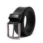 Men's Casual Genuine Leather Belt Jeans Solid Belts for Men 1.5inch Width