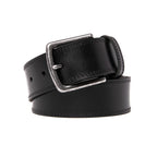 Men's Casual Genuine Leather Belt Jeans Solid Belts for Men 1.5inch Width