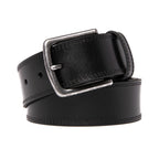 Men's Vintage Leather Belt – Full Grain Leather Pin Buckle Belt