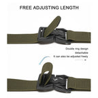 Tactical Quick Release Elastic Nylon Belt for Men