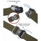 Tactical Quick Release Elastic Nylon Belt for Men