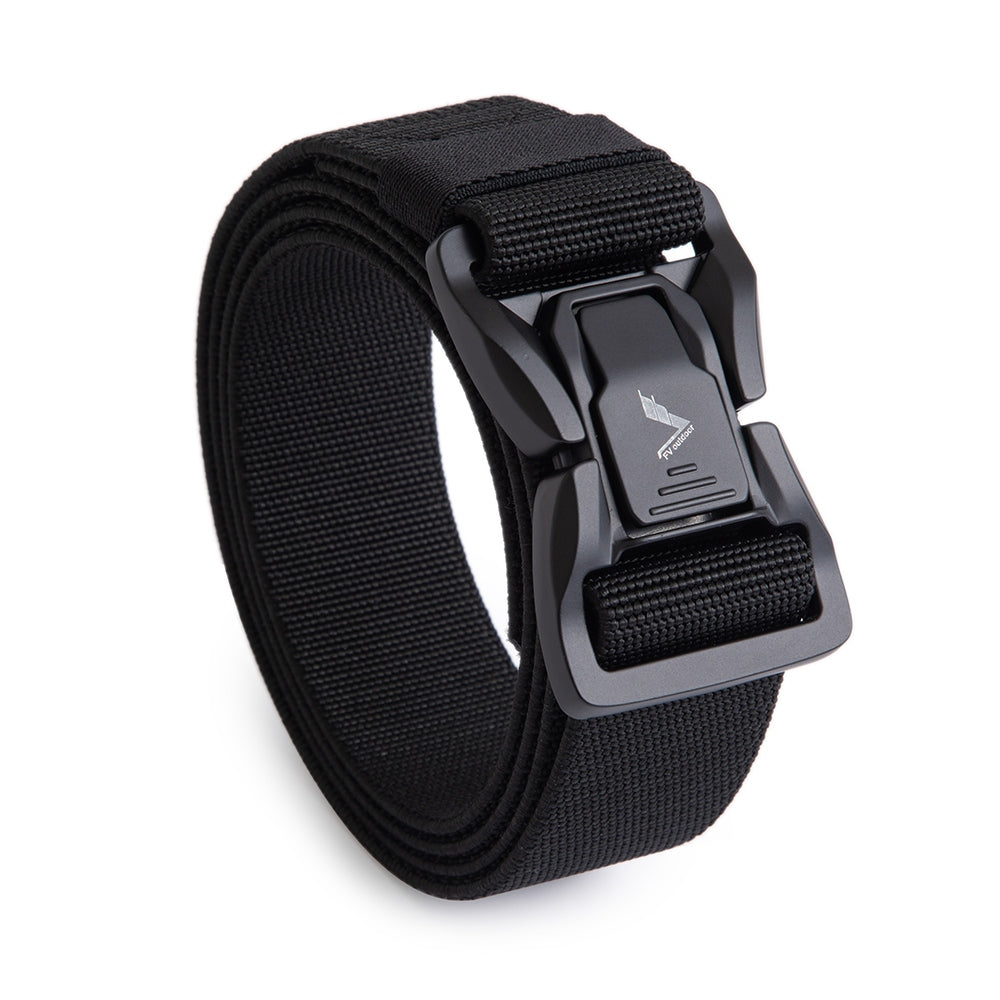Tactical Quick Release Elastic Nylon Belt for Men Secondary image