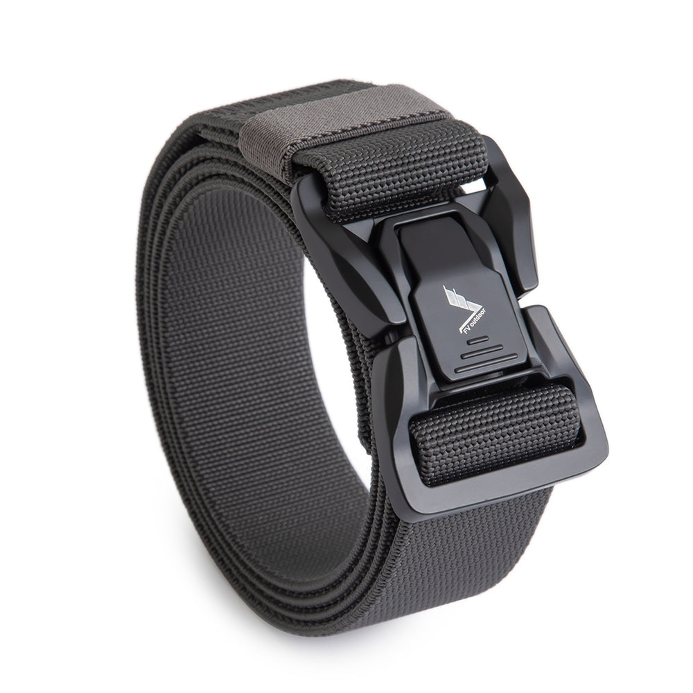 Tactical Quick Release Elastic Nylon Belt for Men