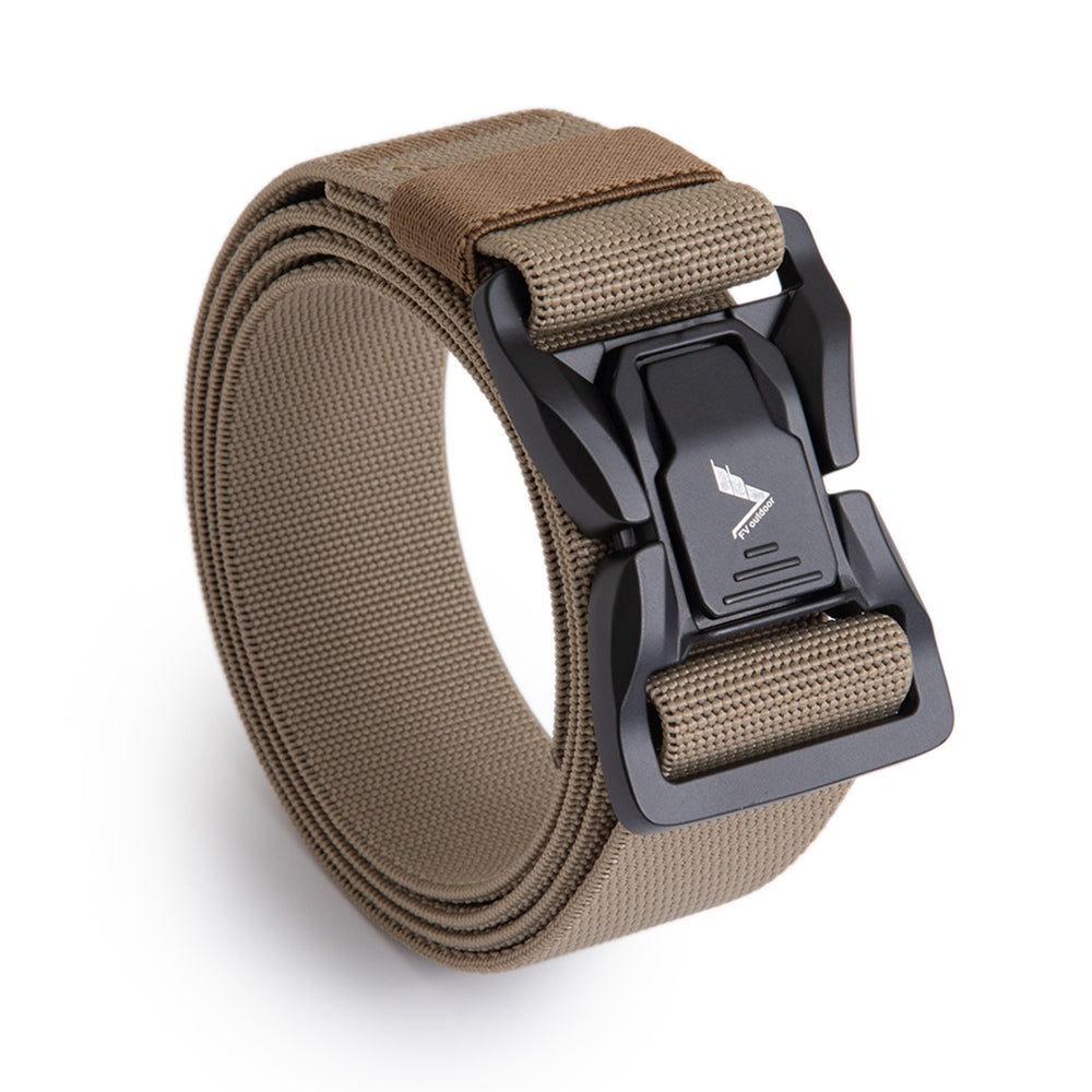 Tactical Quick Release Elastic Nylon Belt for Men