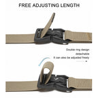 Tactical Quick Release Elastic Nylon Belt for Men