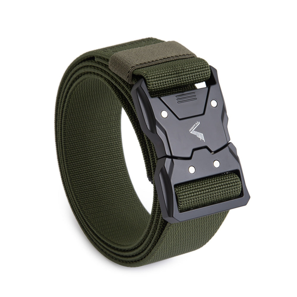 Tactical Quick Release Elastic Nylon Belt for Men