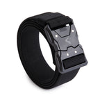 Tactical Quick Release Elastic Nylon Belt for Men