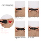 Tactical Quick Release Elastic Nylon Belt for Men
