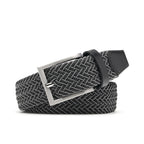 Men's Braided Stretch Golf Belt – Elastic Woven Belt for Golf, Casual & Resort Wear