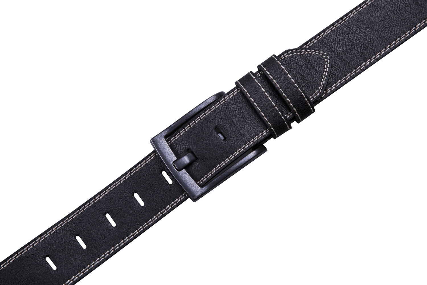 Men's Belt, Single Pin Clip Buckle Business Casual Waistband