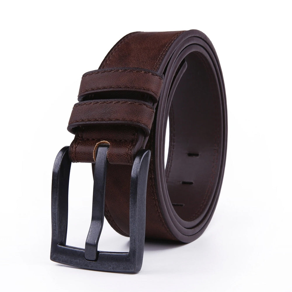 Men's Belt, Single Pin Clip Buckle Business Casual Waistband