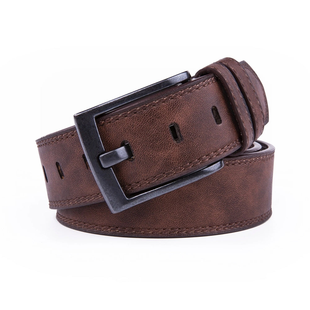 Men's Belt, Single Pin Clip Buckle Business Casual Waistband