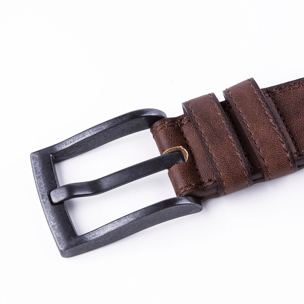 Men's Belt, Single Pin Clip Buckle Business Casual Waistband