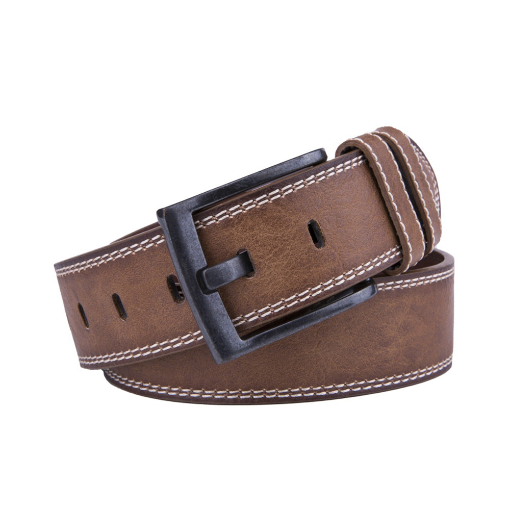Men's Belt, Single Pin Clip Buckle Business Casual Waistband