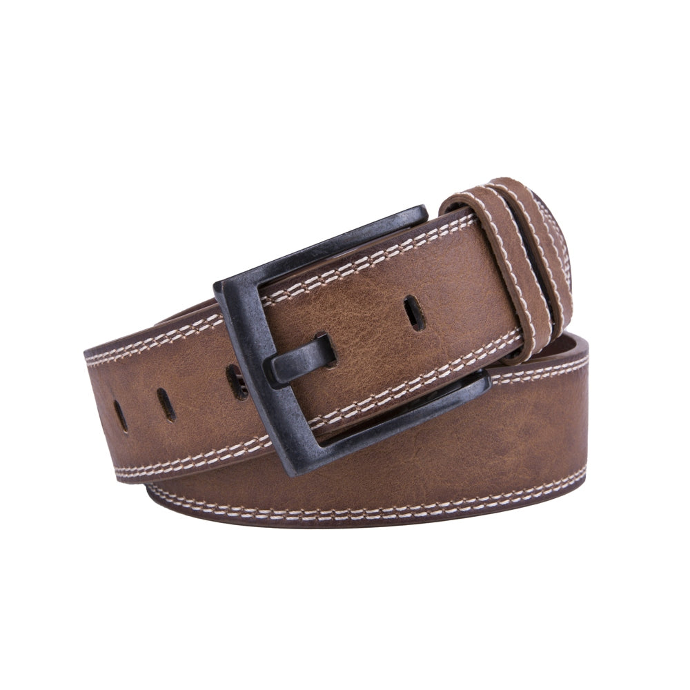 Men's Belt, Single Pin Clip Buckle Business Casual Waistband