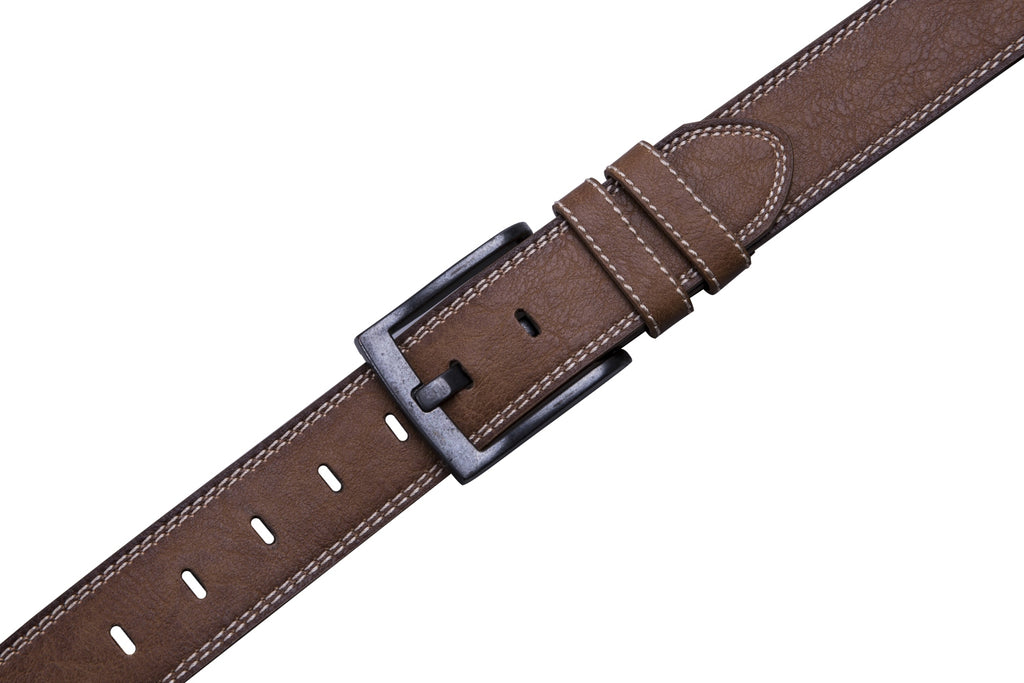Men's Belt, Single Pin Clip Buckle Business Casual Waistband