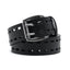 Mens Classic Genuine Leather Belt Jeans Solid Belts for Men 1.5inch Width