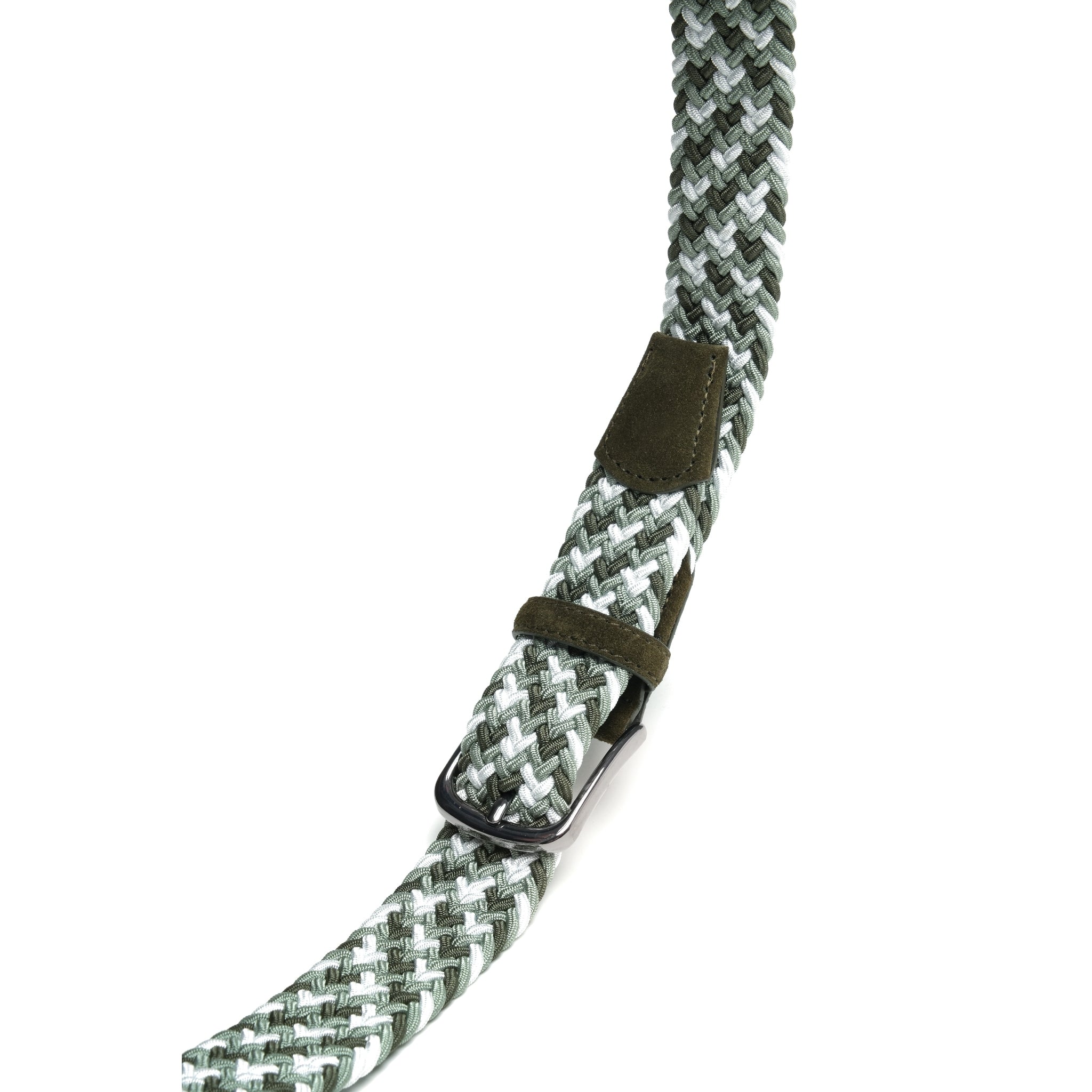 Fabio Valenti Men's Stretch Belt,Woven Braided Web Belt 1 3/8 for Golf Casual Pants Jean La2115 #2