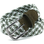 Fabio Valenti Men's Stretch Belt,Woven Braided Web Belt 1 3/8 for Golf Casual Pants Jean La2115 #2