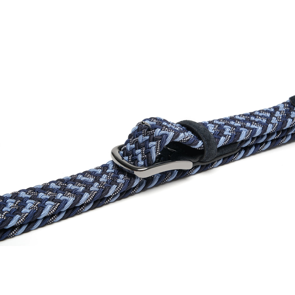 Fabio Valenti Men's Stretch Belt,Woven Braided Web Belt 1 3/8 for Golf Casual Pants Jean La2115 #4