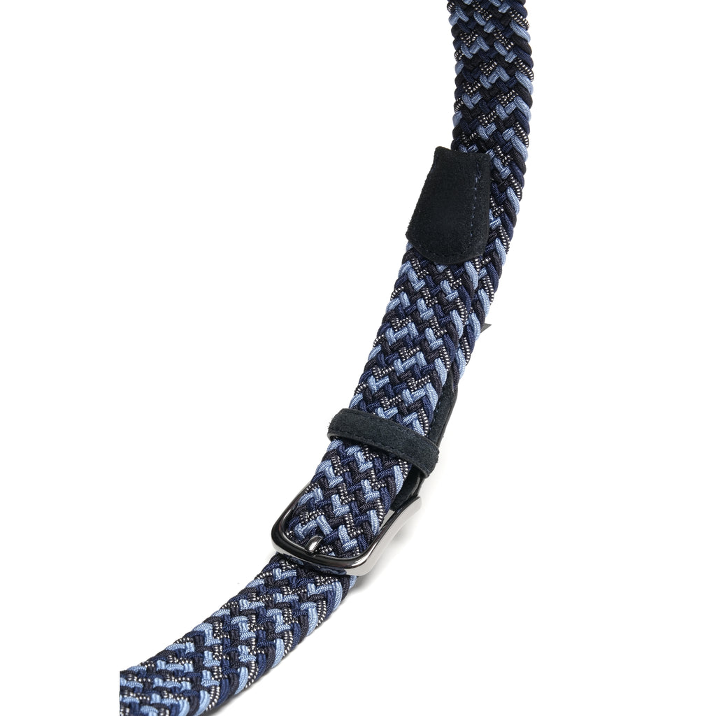 Fabio Valenti Men's Stretch Belt,Woven Braided Web Belt 1 3/8 for Golf Casual Pants Jean La2115 #4