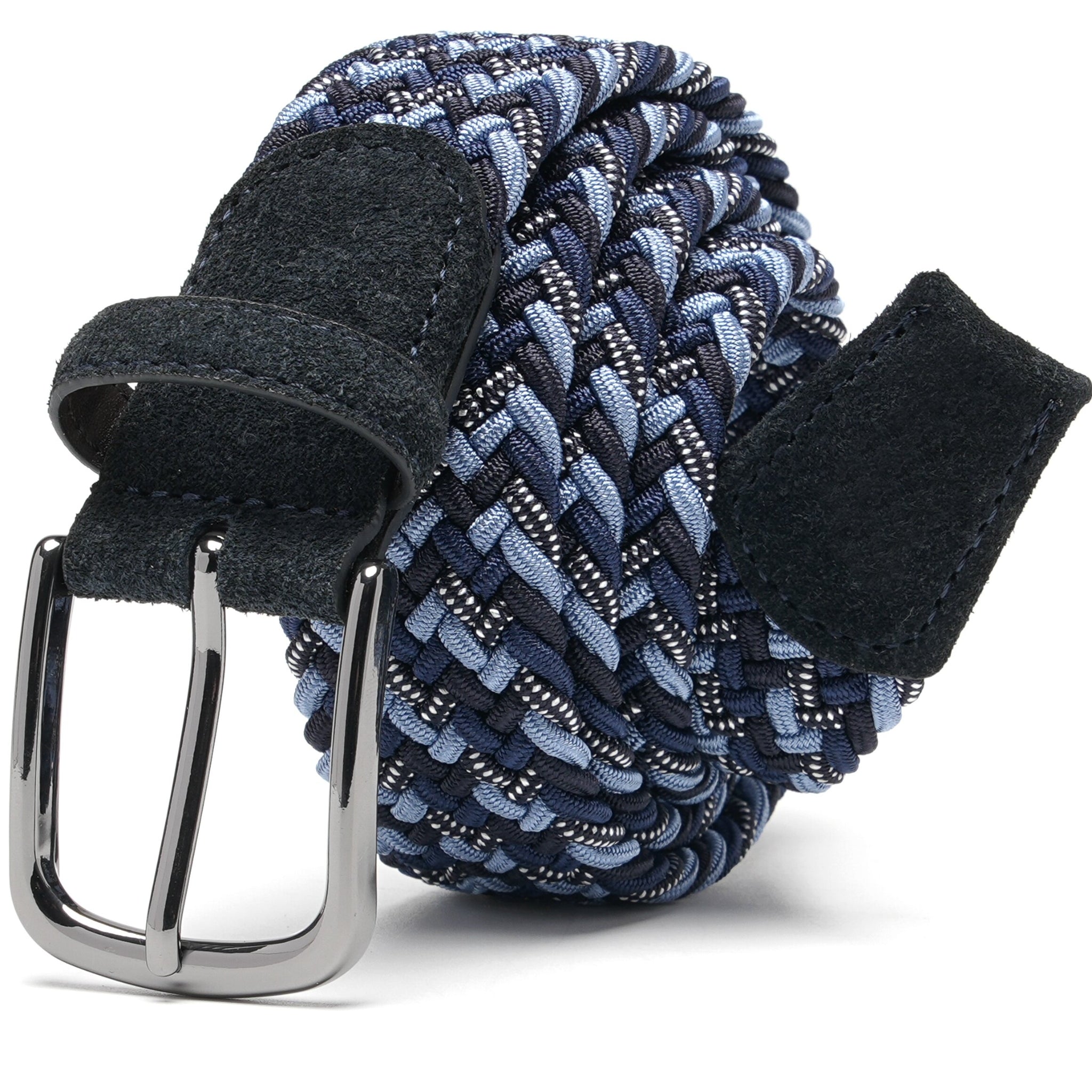 Fabio Valenti Men's Stretch Belt,Woven Braided Web Belt 1 3/8 for Golf Casual Pants Jean La2115 #4