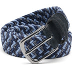 Fabio Valenti Men's Stretch Belt,Woven Braided Web Belt 1 3/8 for Golf Casual Pants Jean La2115 #4