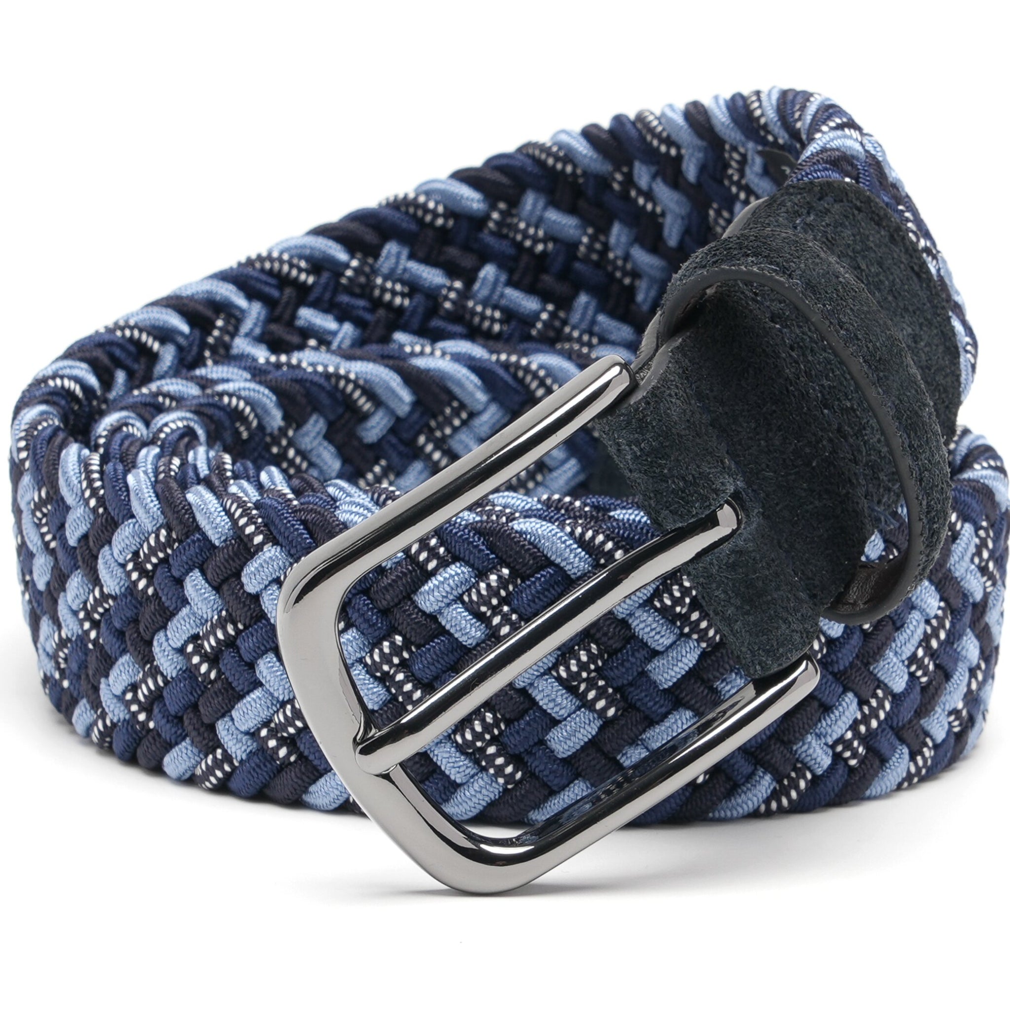 Fabio Valenti Men's Stretch Belt,Woven Braided Web Belt 1 3/8 for Golf Casual Pants Jean La2115 #4