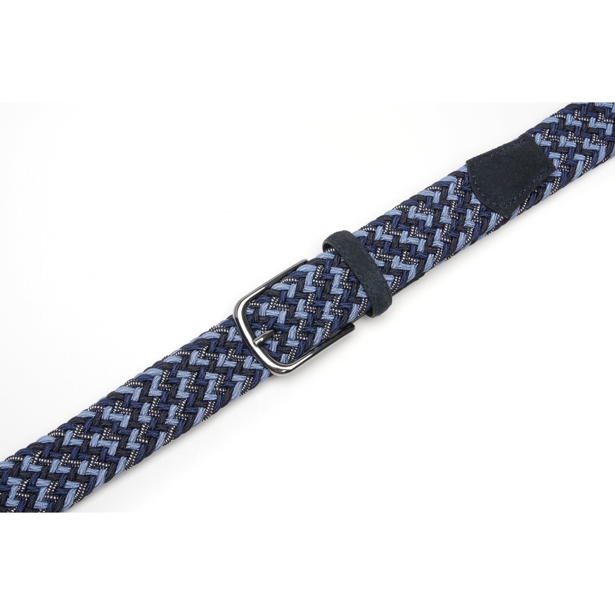 Fabio Valenti Men's Stretch Belt,Woven Braided Web Belt 1 3/8 for Golf Casual Pants Jean La2115 #4