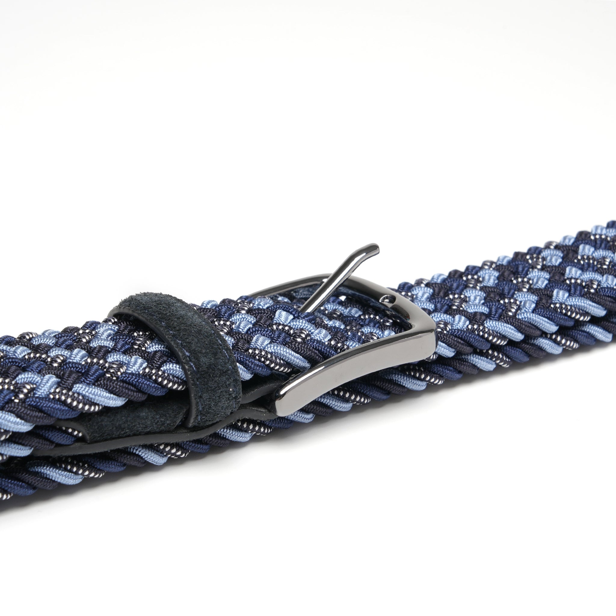 Fabio Valenti Men's Stretch Belt,Woven Braided Web Belt 1 3/8 for Golf Casual Pants Jean La2115 #4