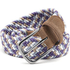 Fabio Valenti Men's Stretch Belt,Woven Braided Web Belt 1 3/8 for Golf Casual Pants Jean La2115 #5