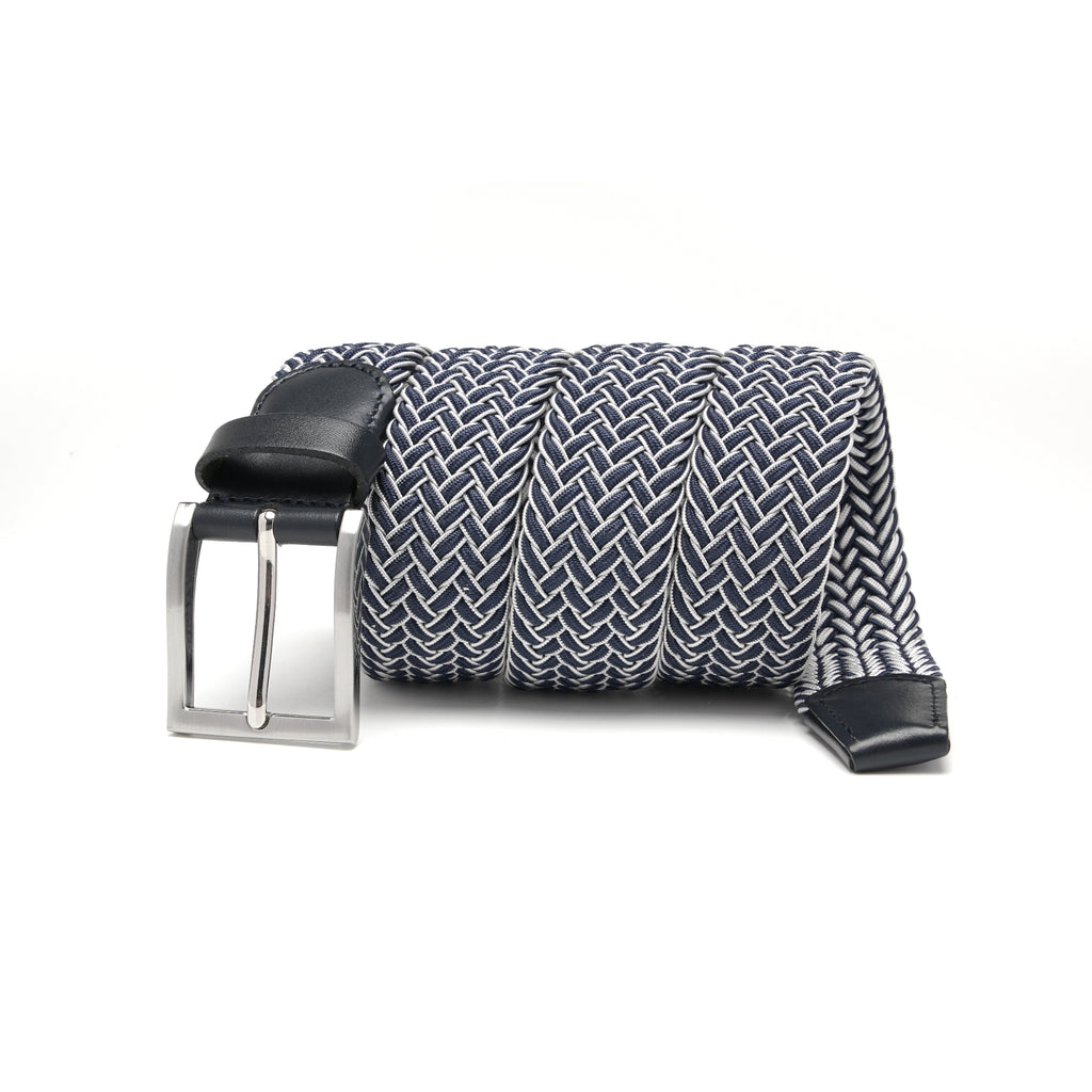 Mens Belt - Braided Stretch Golf Belt for Men 1 3/8"- Mens Gift for Golf Pants La2116 #6