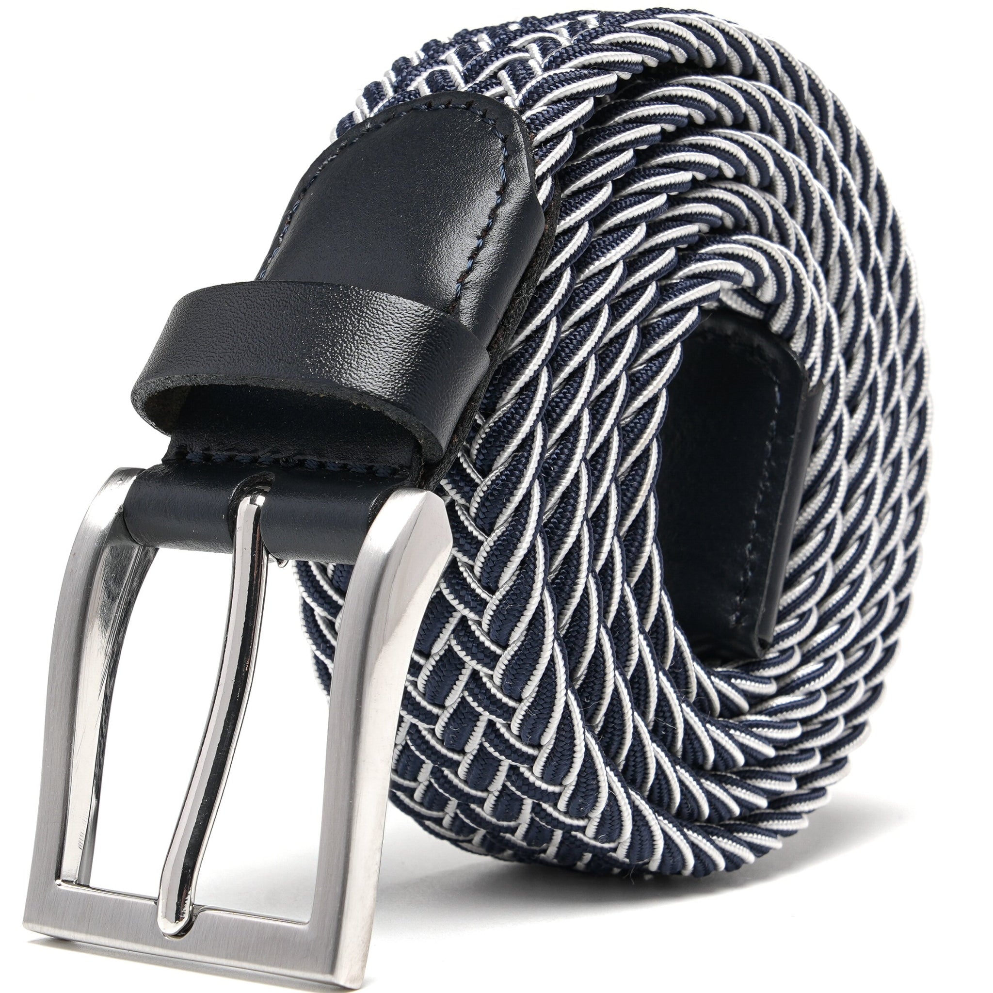 Mens Belt - Braided Stretch Golf Belt for Men 1 3/8"- Mens Gift for Golf Pants La2116 #6