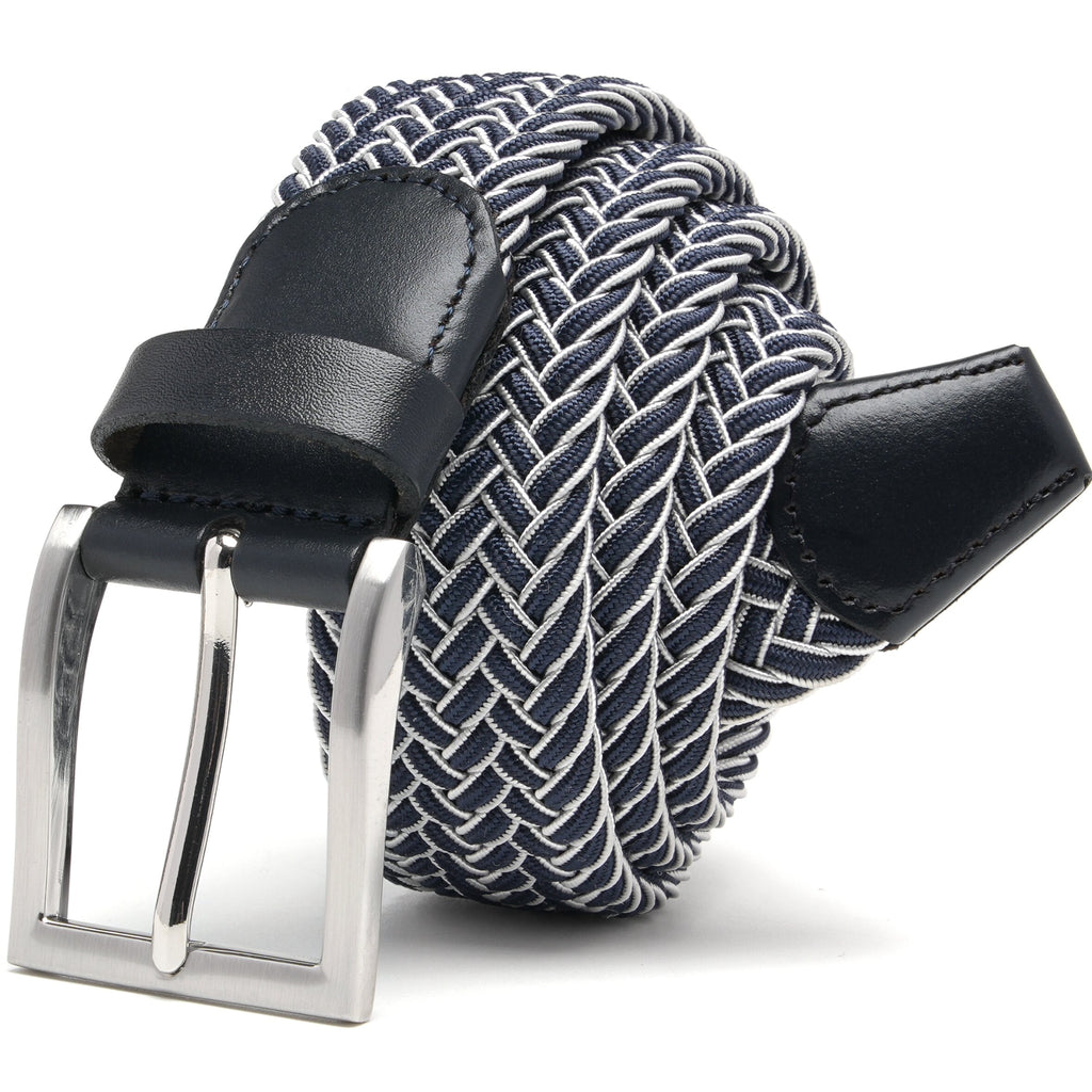 Mens Belt - Braided Stretch Golf Belt for Men 1 3/8"- Mens Gift for Golf Pants La2116 #6