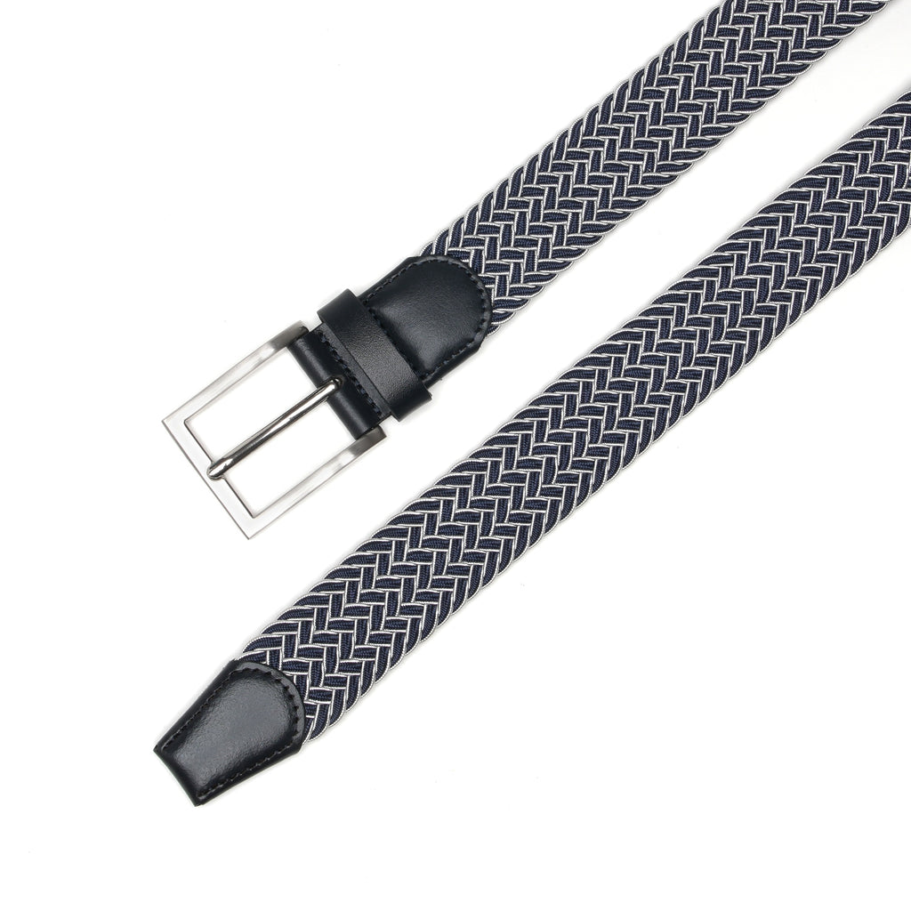 Mens Belt - Braided Stretch Golf Belt for Men 1 3/8"- Mens Gift for Golf Pants La2116 #6