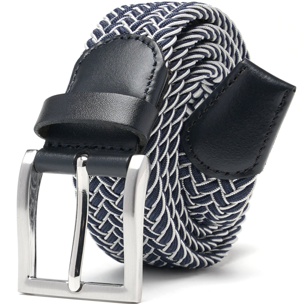 Mens Belt - Braided Stretch Golf Belt for Men 1 3/8"- Mens Gift for Golf Pants La2116 #6