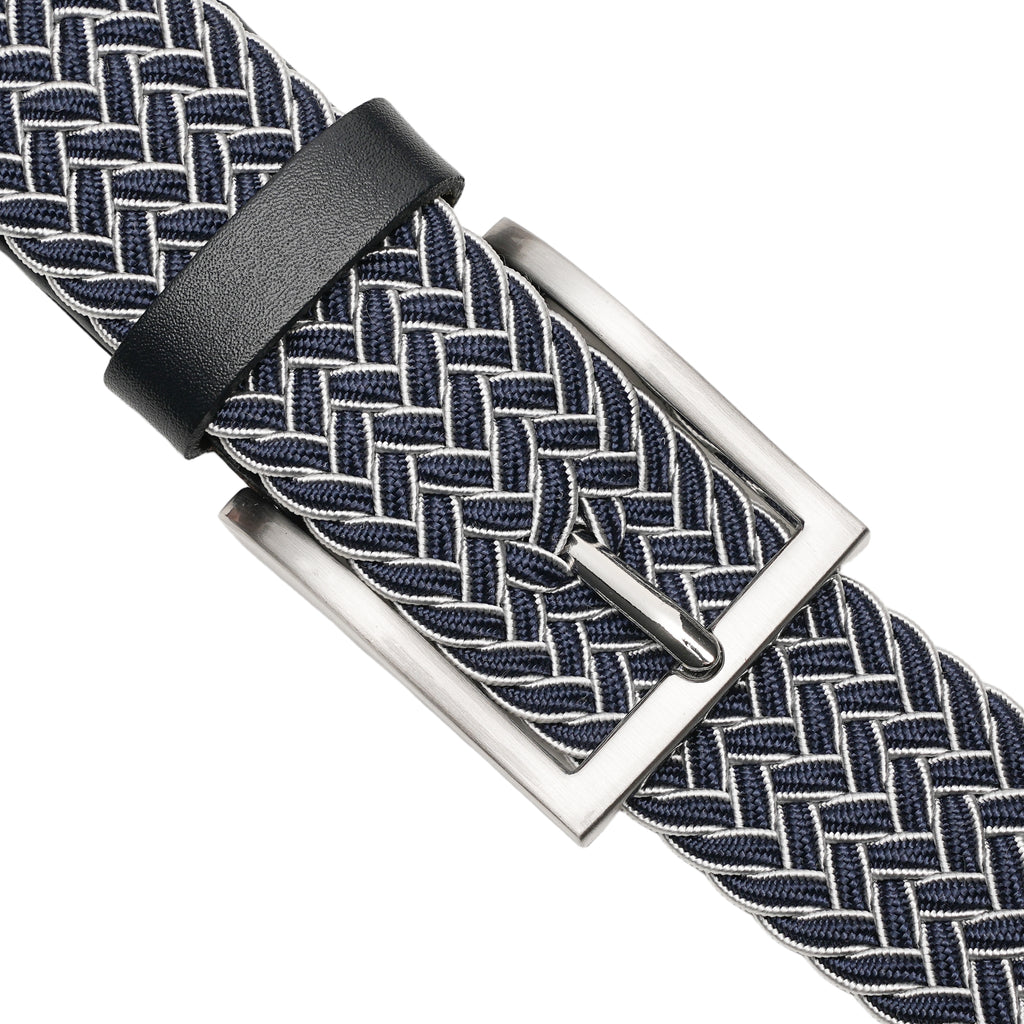 Mens Belt - Braided Stretch Golf Belt for Men 1 3/8"- Mens Gift for Golf Pants La2116 #6