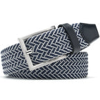 Mens Belt - Braided Stretch Golf Belt for Men 1 3/8"- Mens Gift for Golf Pants La2116 #6